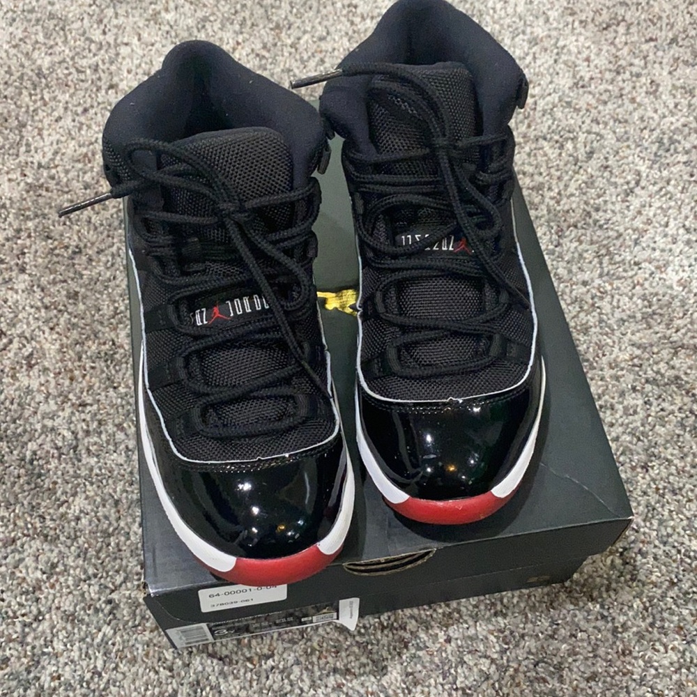 Retro Jordan 11 Bred Sz 3 (Preschool)